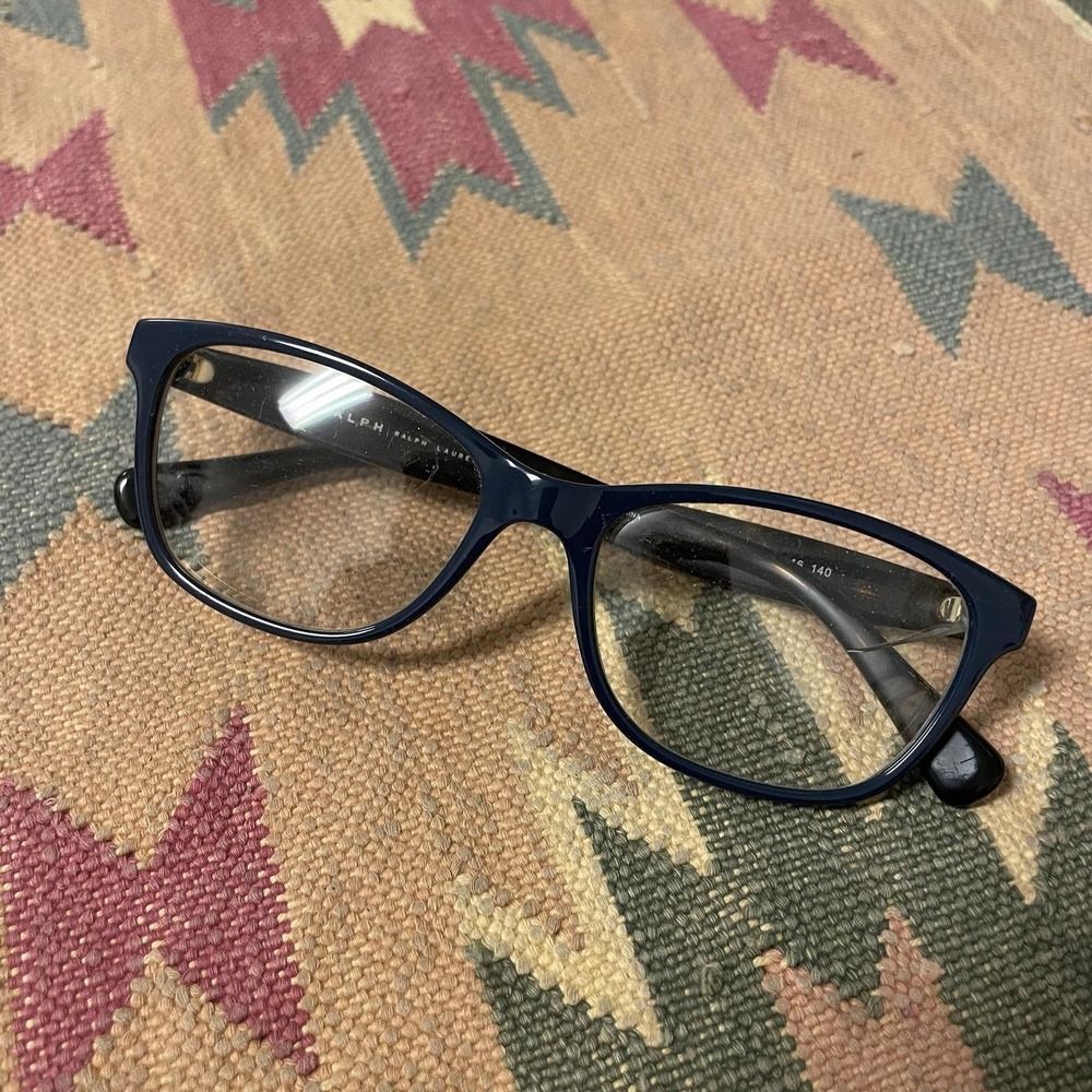 Ralph Lauren Eyeglasses RA7083 3162 52-16-140 Black Womens Square Frames Only